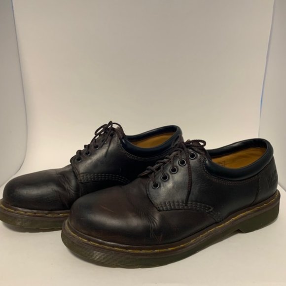 Dr. Martens Other - Doc Dr. Martens 5 Eye Padded Collar Oxford Gouche Crazy Horse US 11